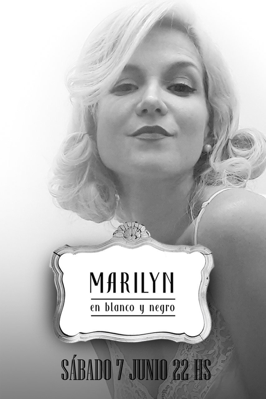 marilyn en blanco y negro