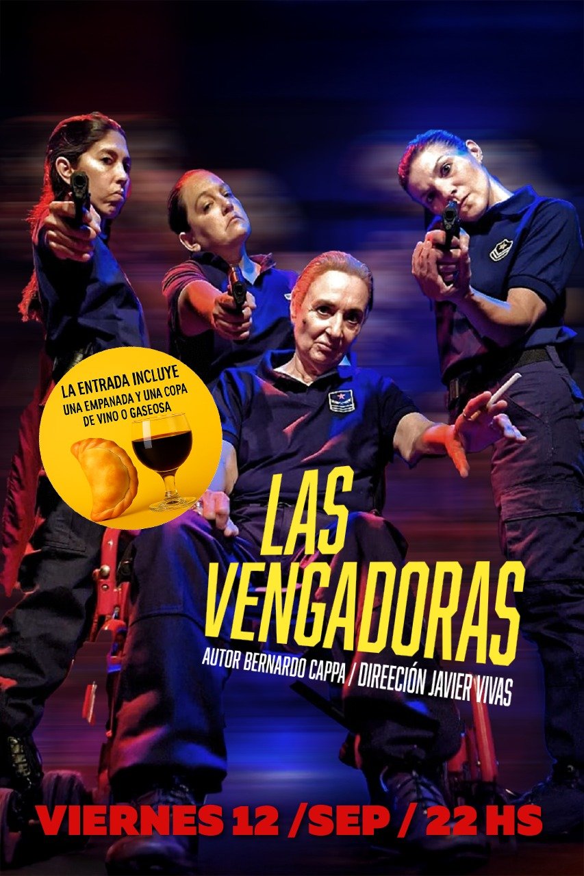 las vengadoras + empanada + vino